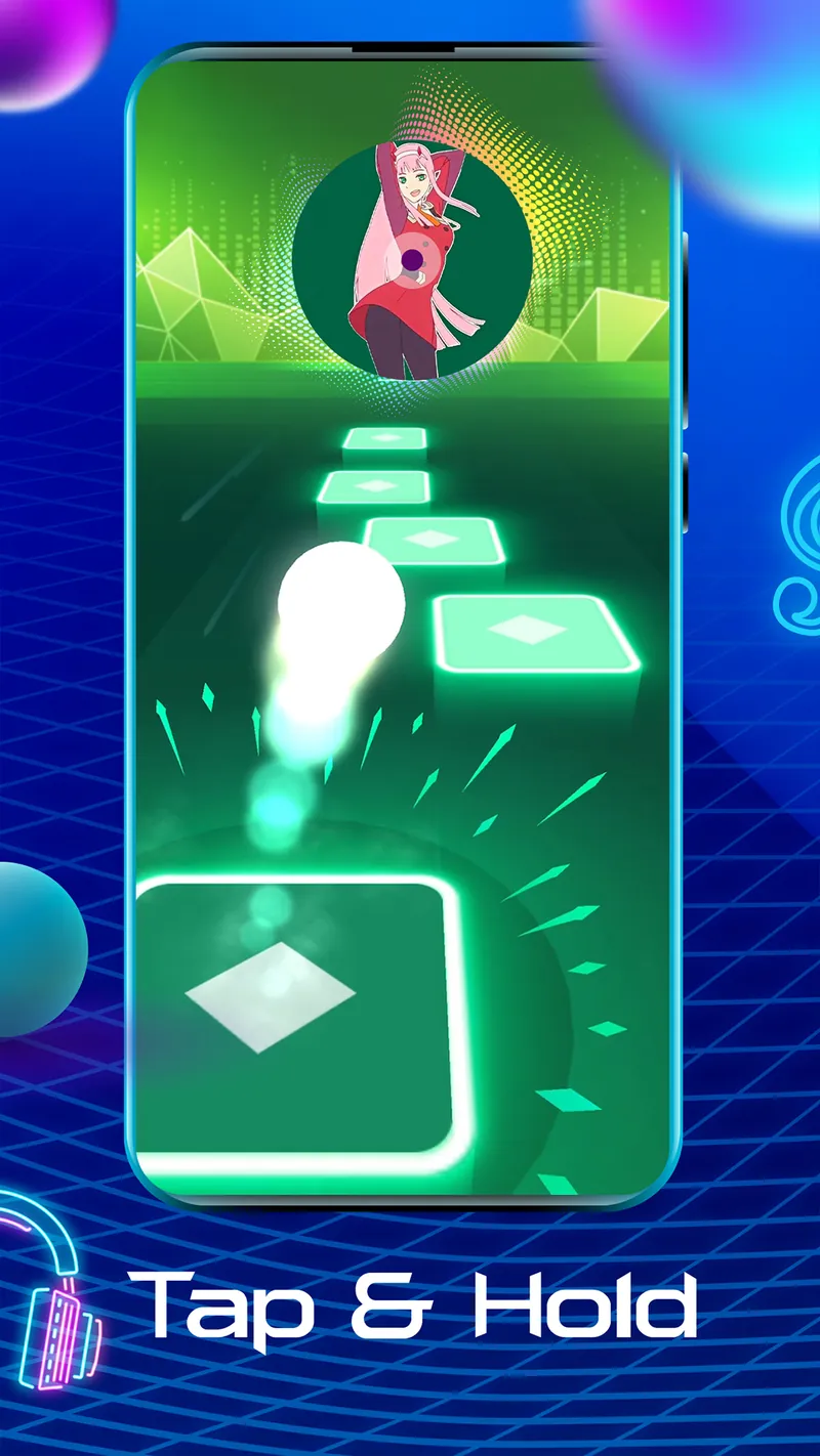 Tiles Hop Music & Ball Game screenshot 2