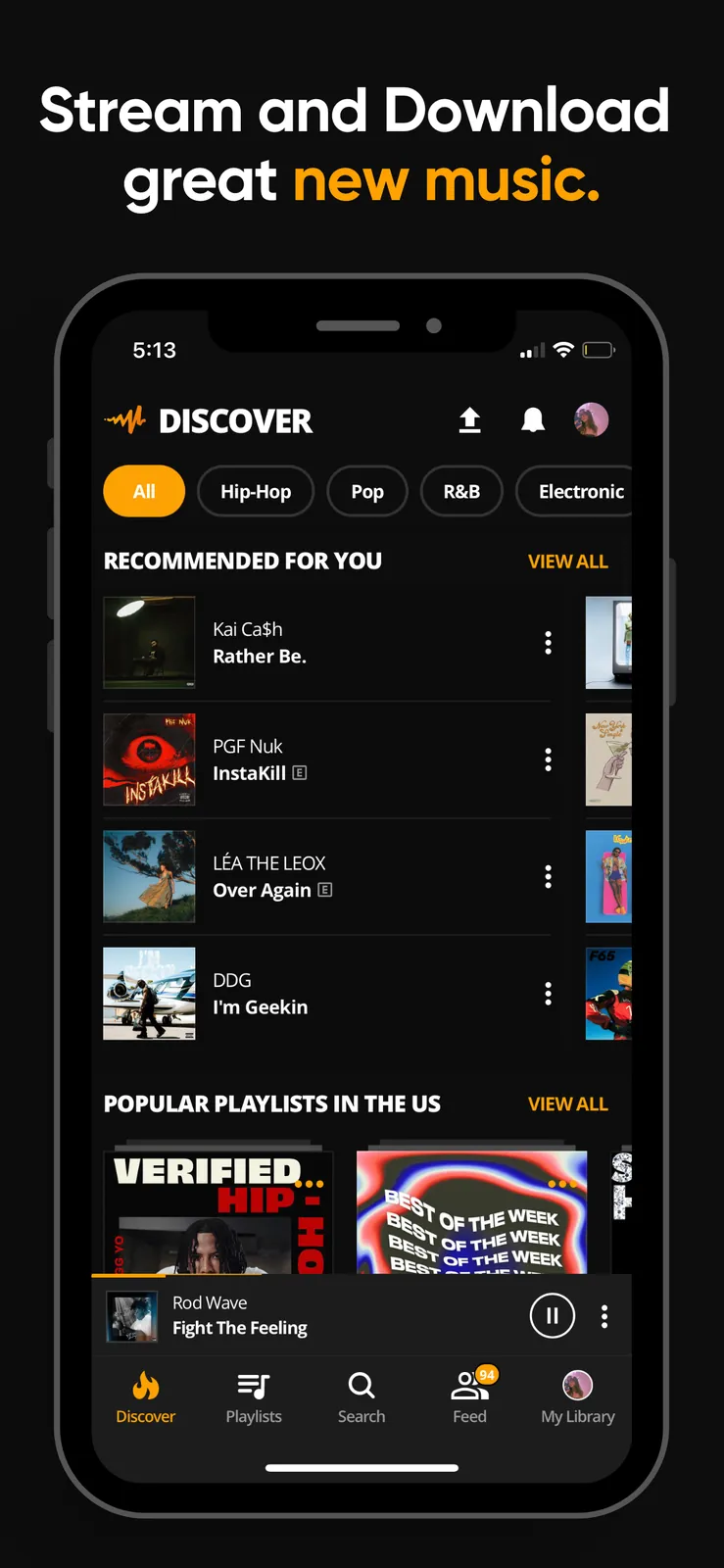 Audiomack: Music Downloader screenshot 1