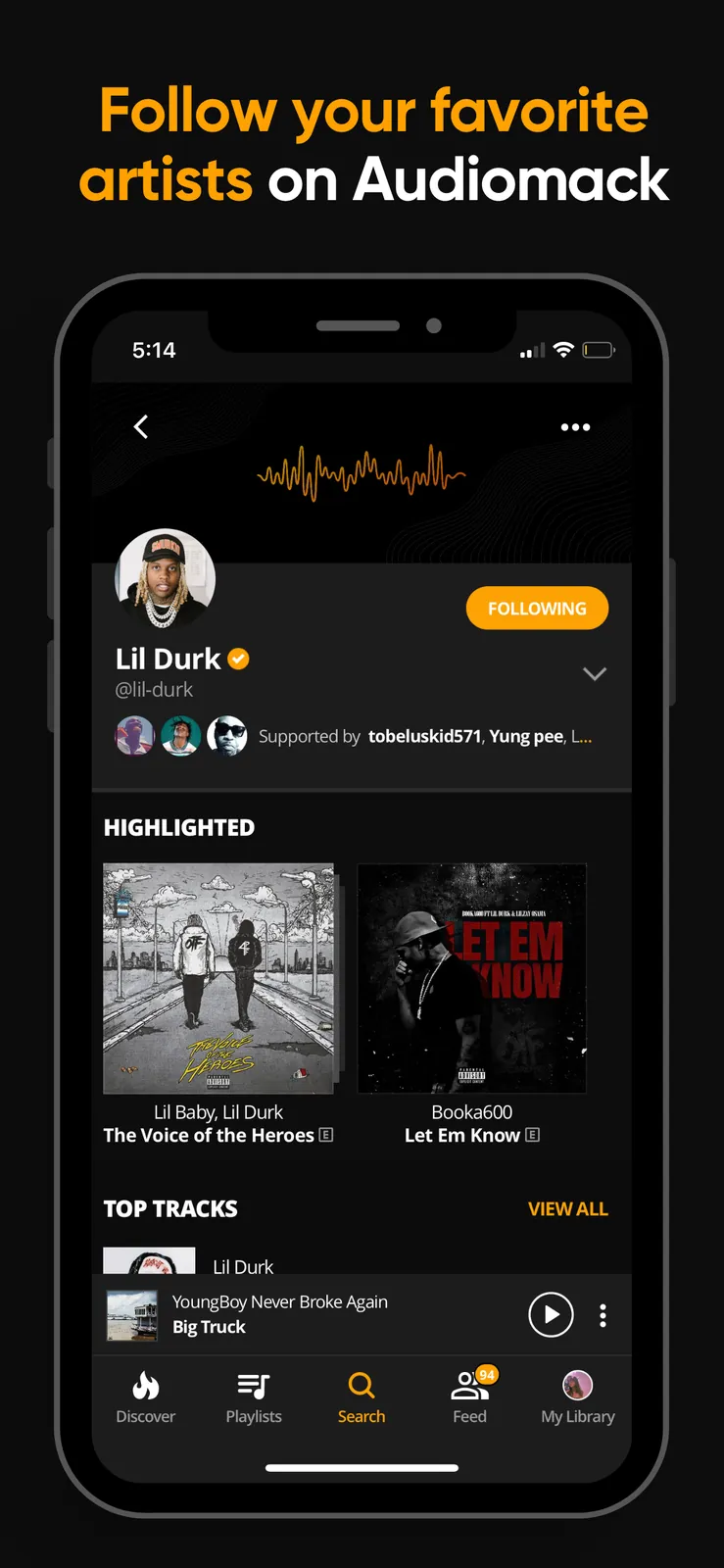 Audiomack: Music Downloader screenshot 5