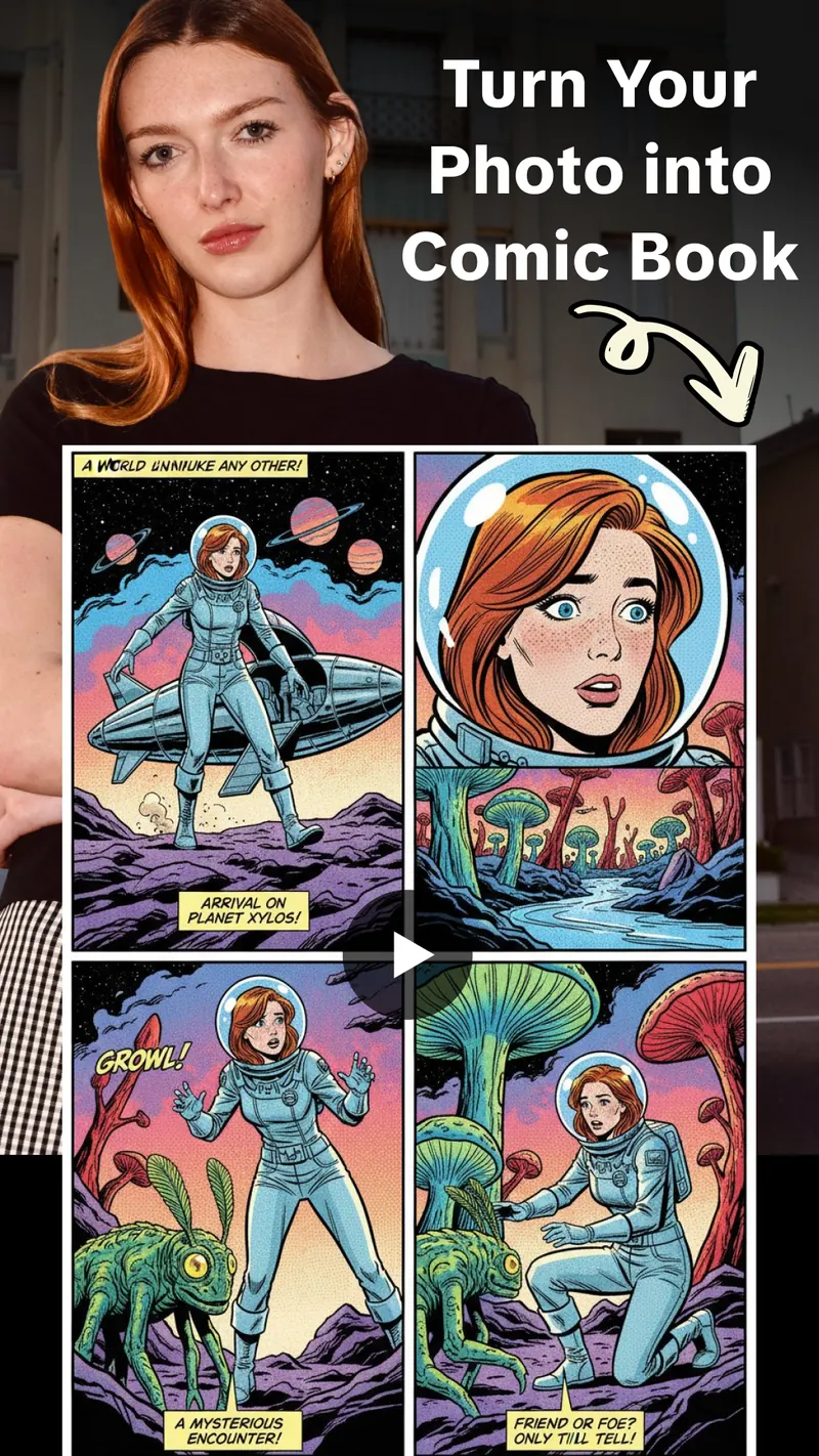 AI Comic Generator - Comic Art screenshot 1