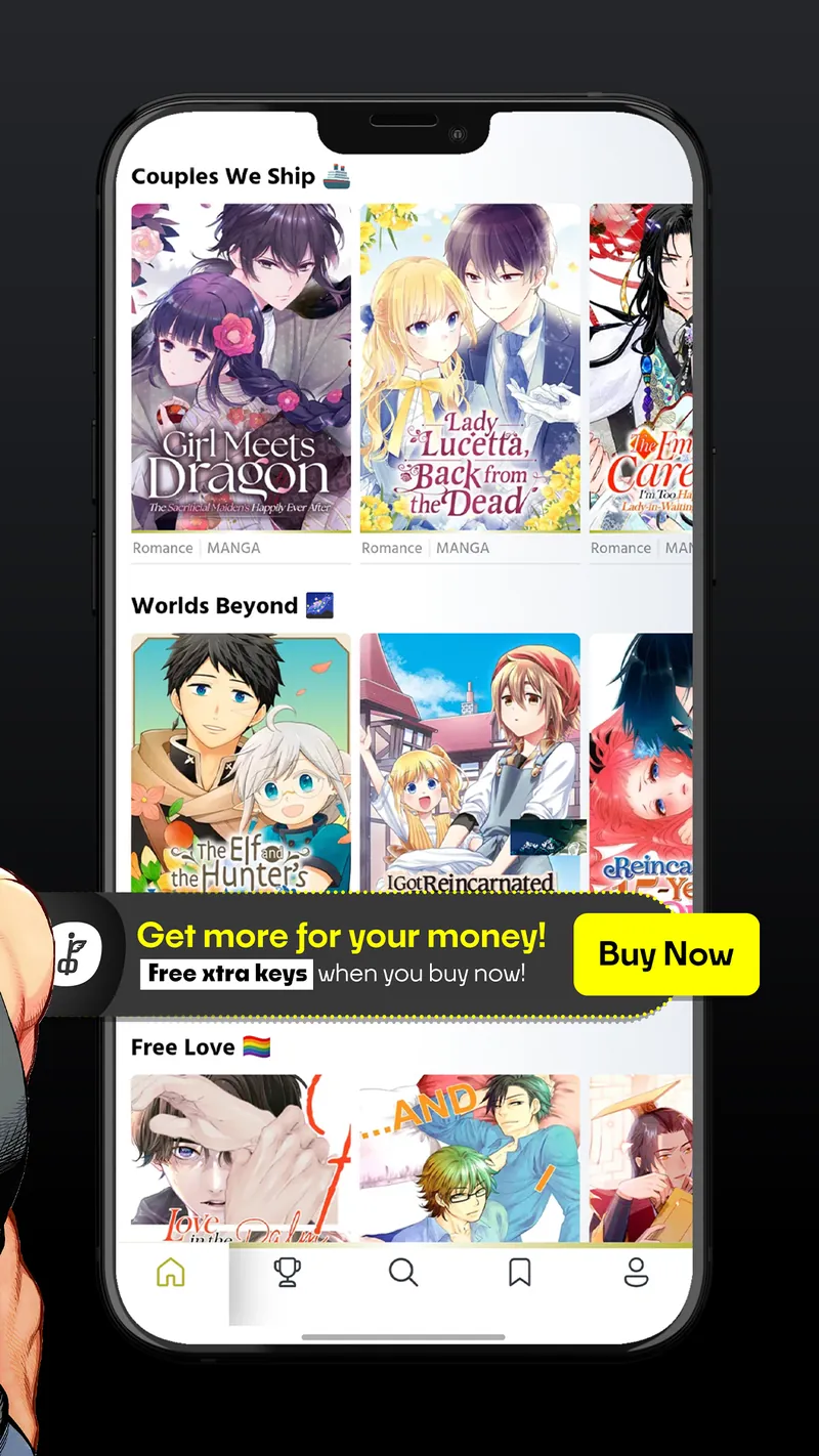 Comikey - Manga & Webcomics screenshot 2