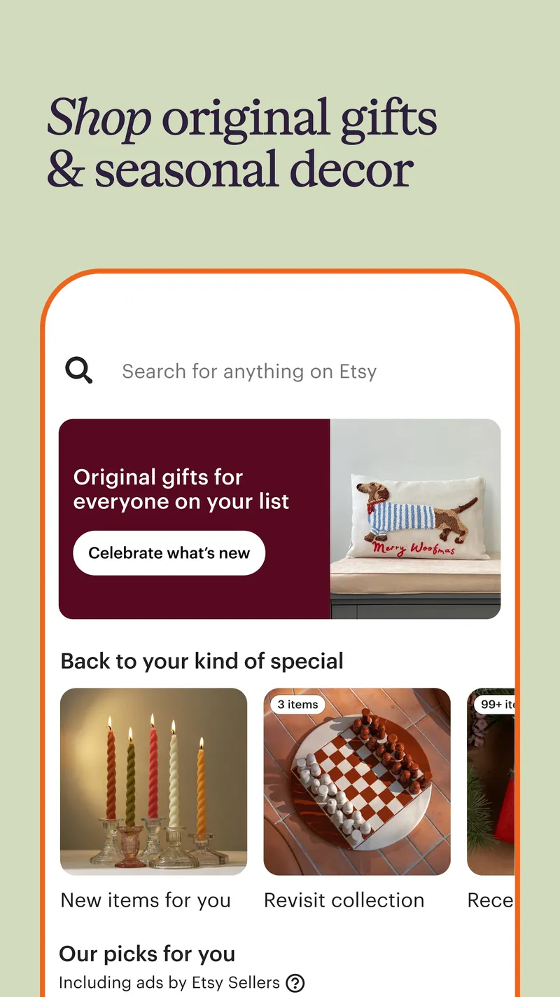 Etsy: Shop Home, Style & More screenshot 2