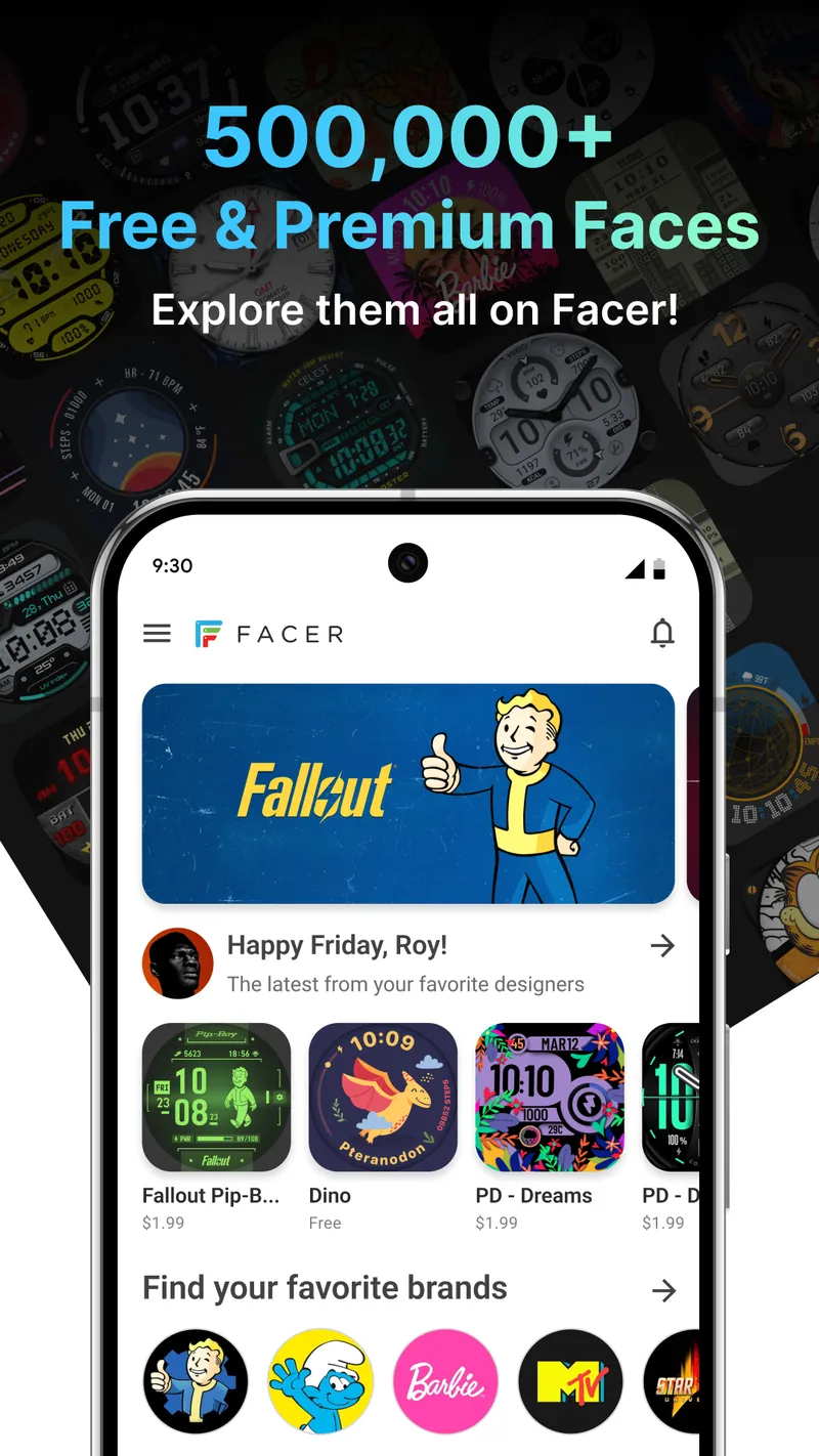 Fallout Pip-Boy SE Watch Face screenshot 1