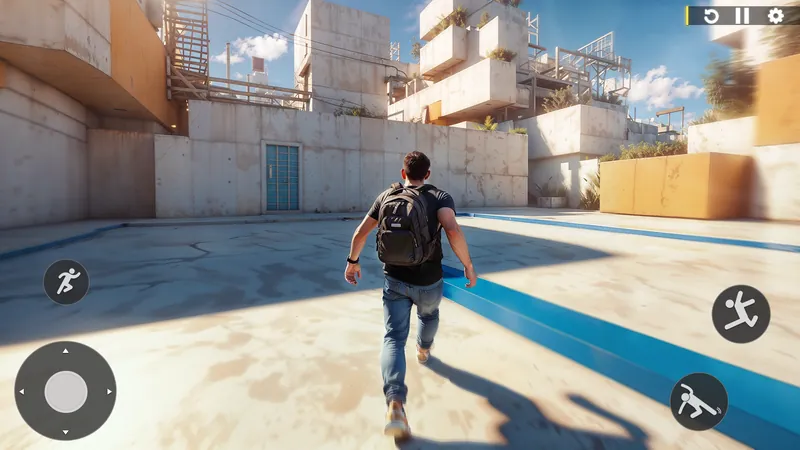 Rooftop Runner: Parkour Games screenshot 1