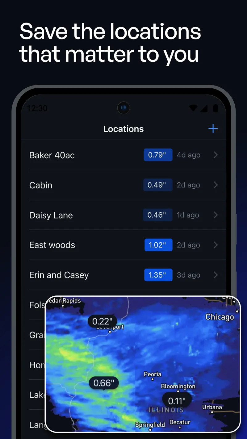 Precip – Rain, Snow & Weather screenshot 2