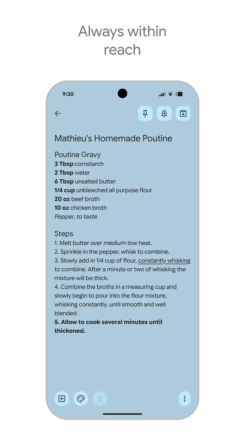 Google Keep - Notes and lists screenshot 2