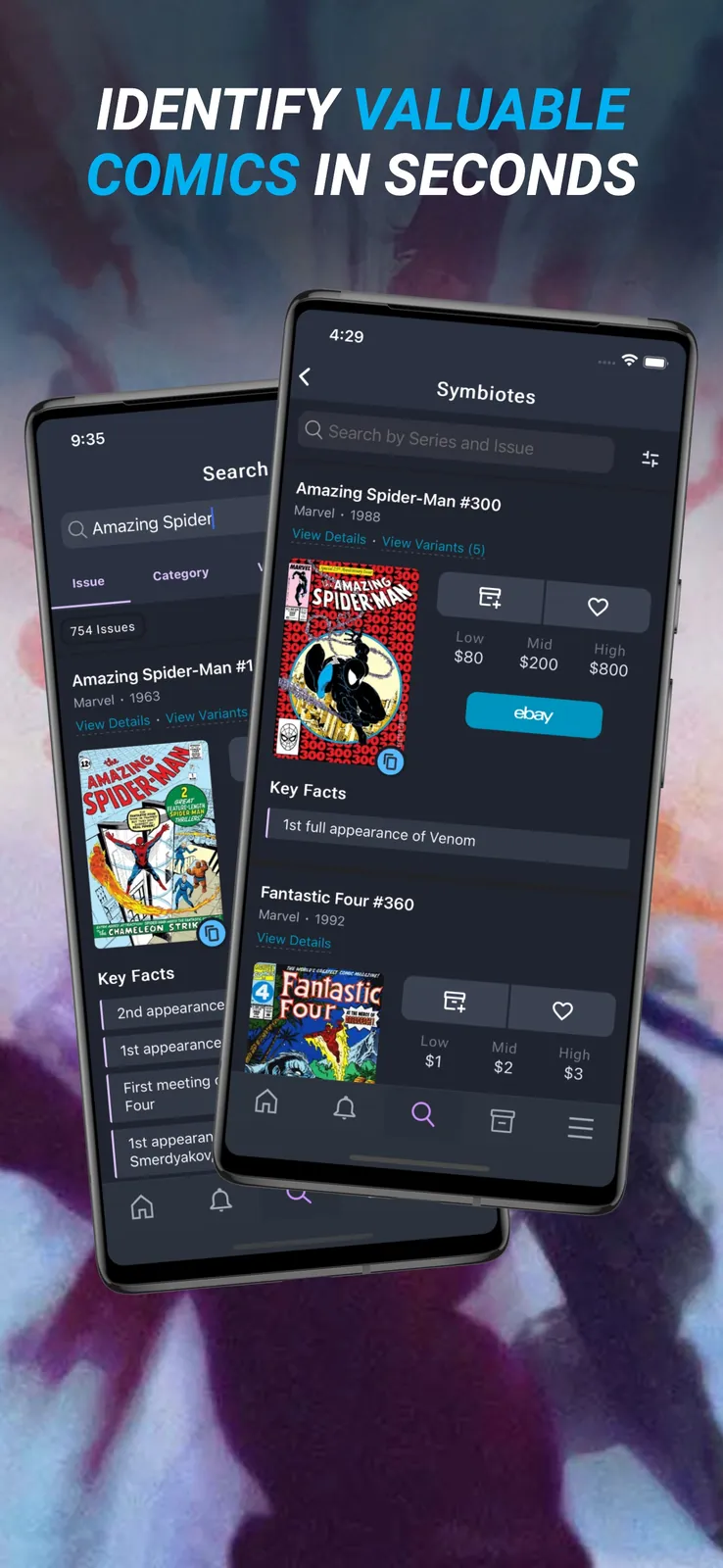 Key Collector Comics screenshot 1
