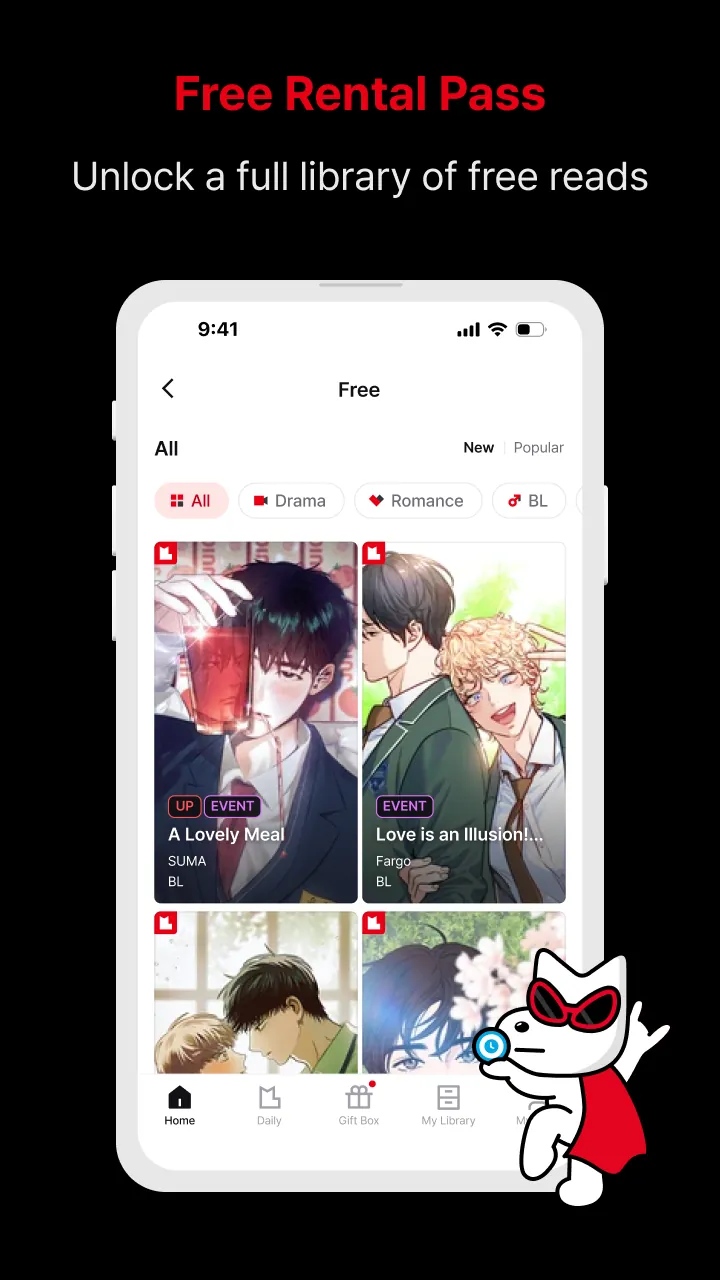 Lezhin Comics - Daily Releases screenshot 5