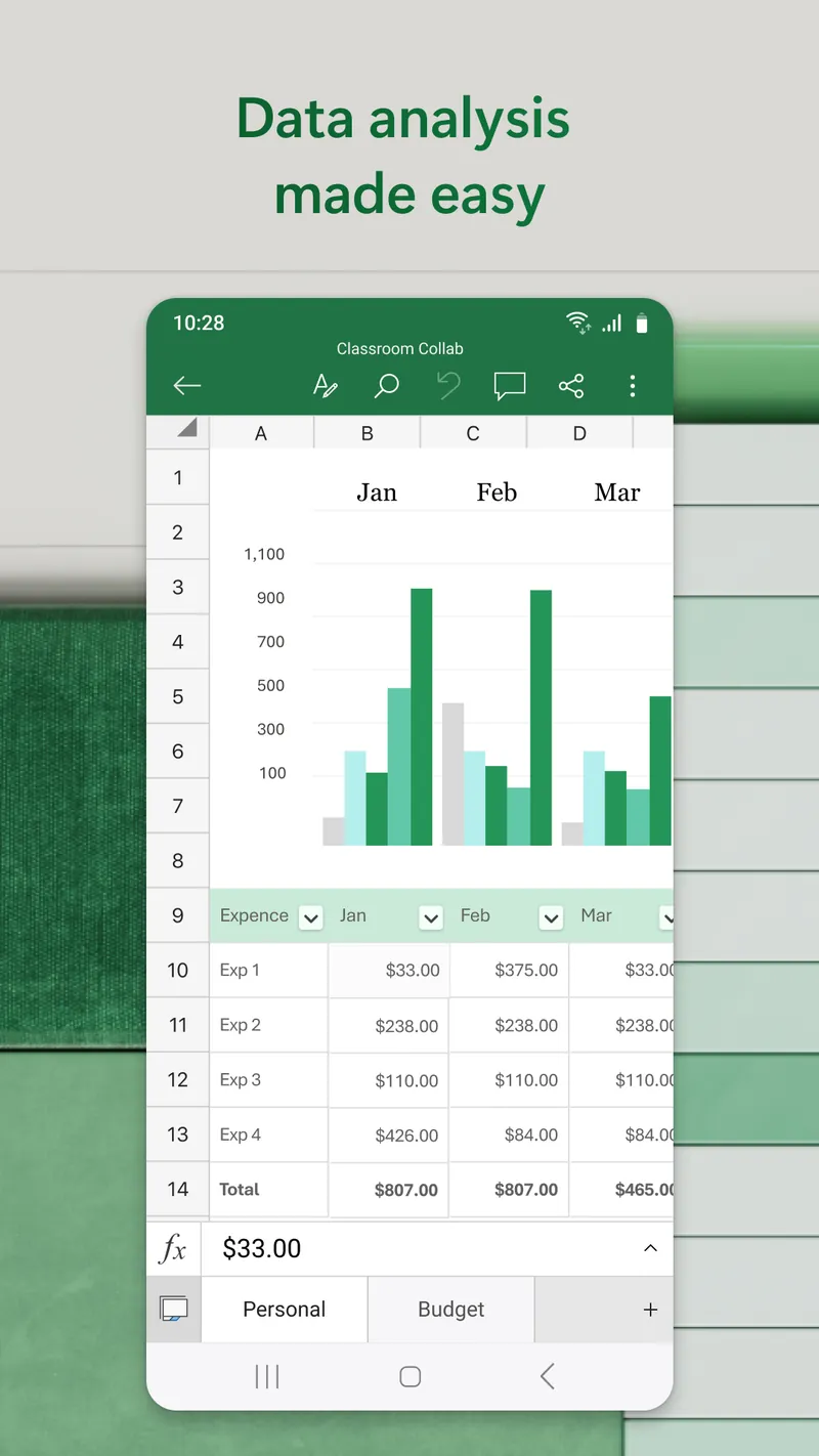 Microsoft Excel: Spreadsheets screenshot 2