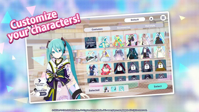 HATSUNE MIKU: COLORFUL STAGE! screenshot 2