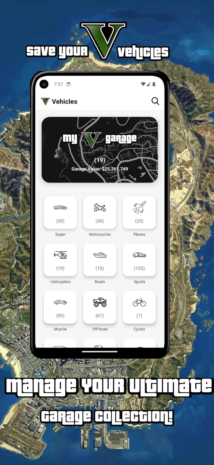 V Vehicles screenshot 1