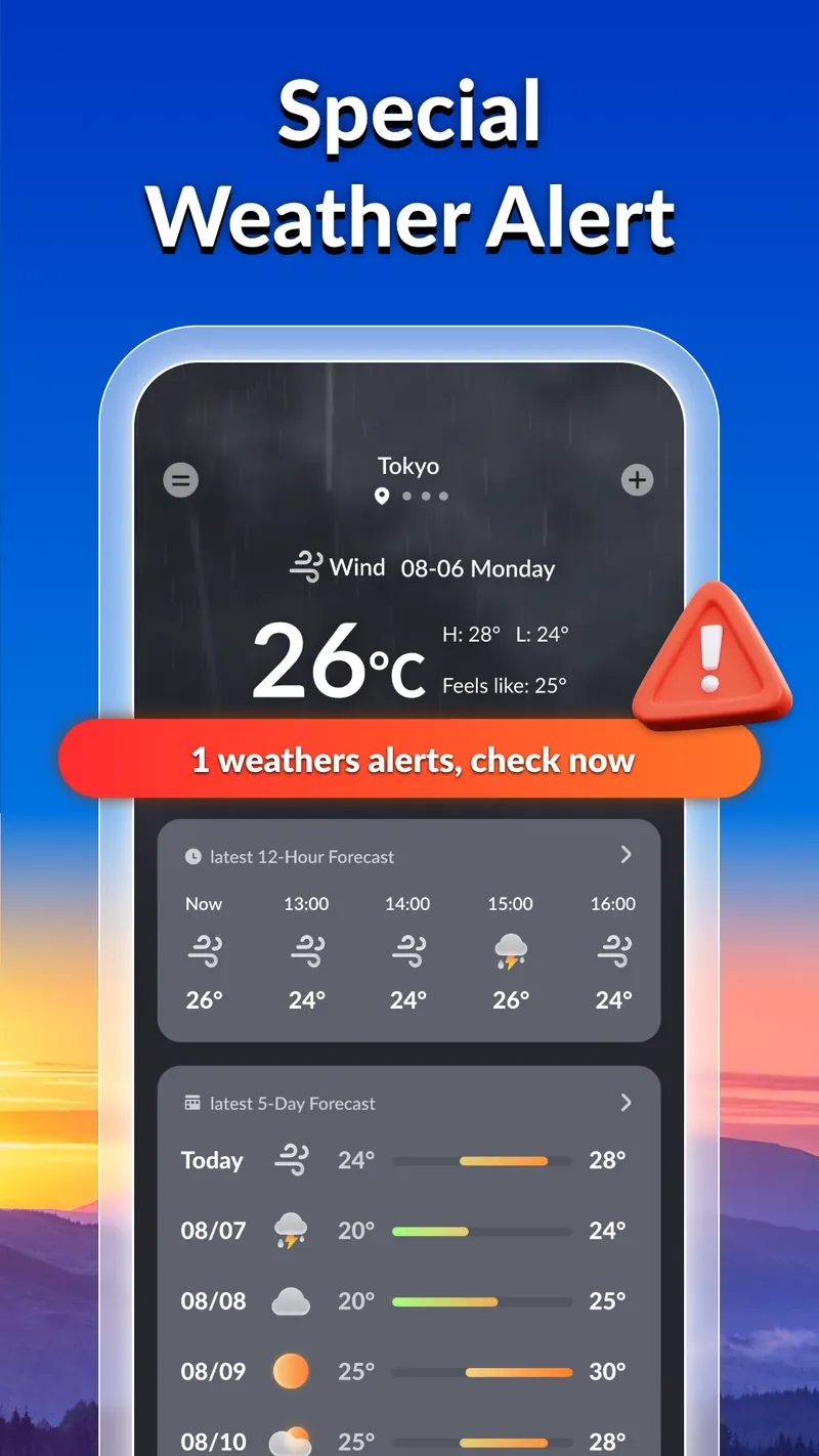 Weather Home screenshot 2