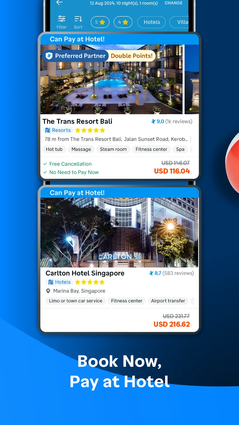 Traveloka: Book Hotel & Flight screenshot 4