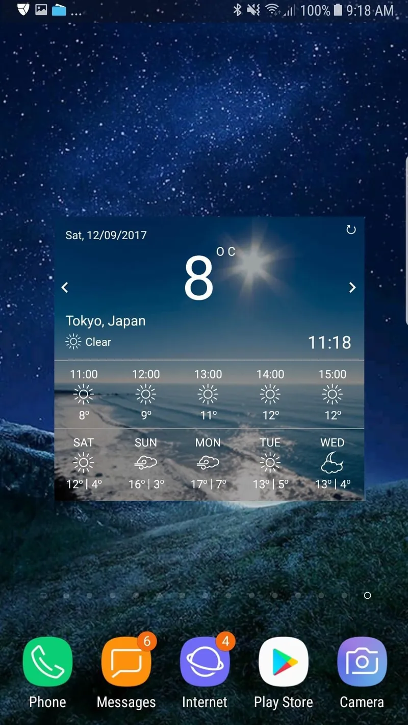 Weather app screenshot 5