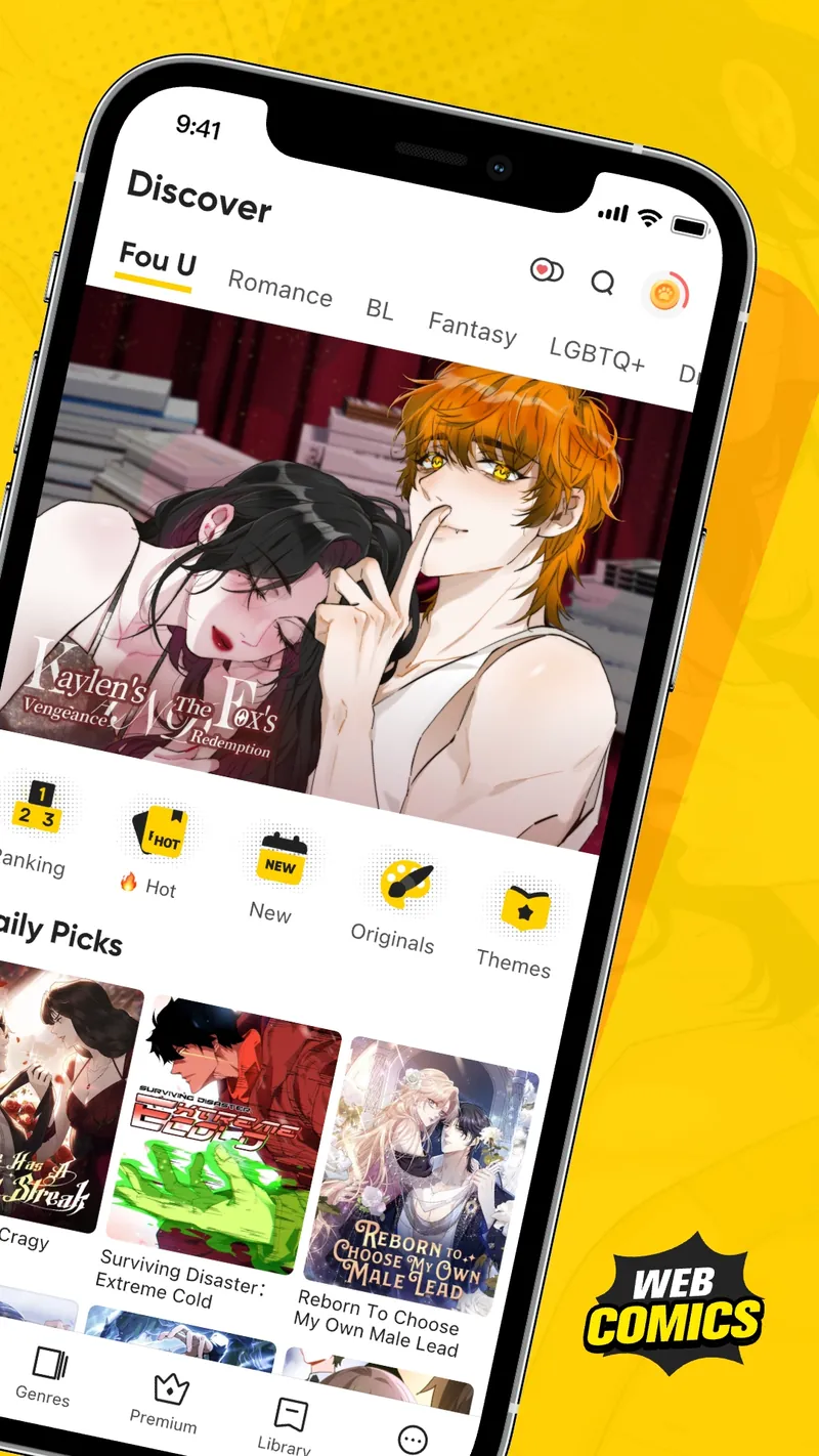 WebComics - Webtoon & Manga screenshot 2