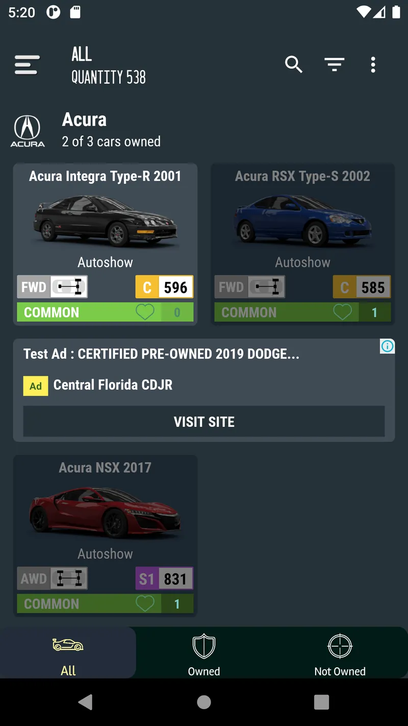 Car Tracker for ForzaHorizon5 screenshot 2