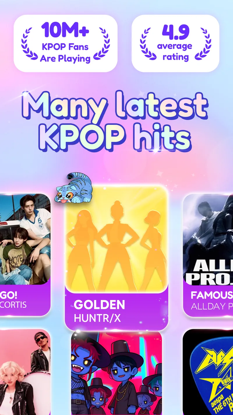 Demon Tiles: Piano Game Song screenshot 1