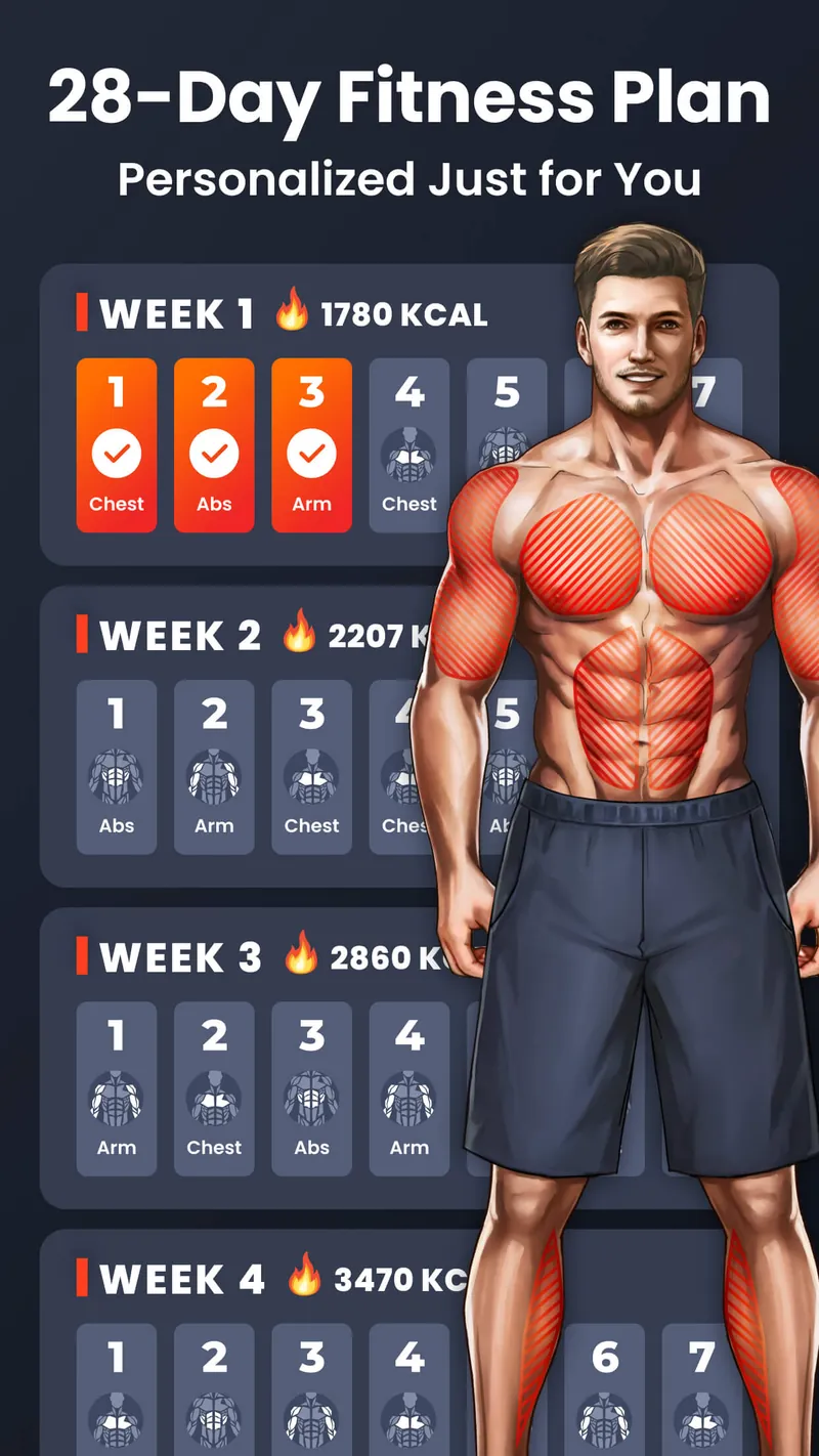 Home Workout - No Equipment screenshot 2