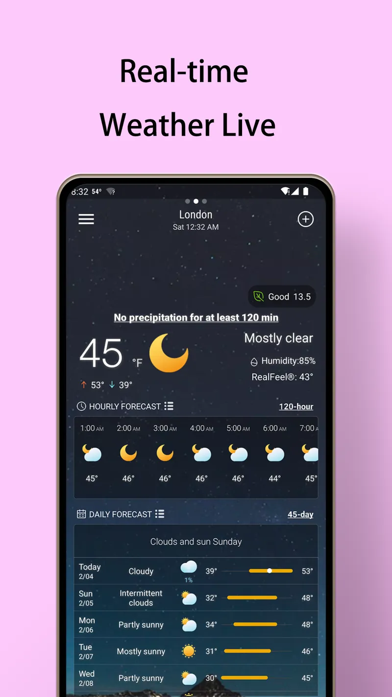 Local Weather Forecast - Radar screenshot 1