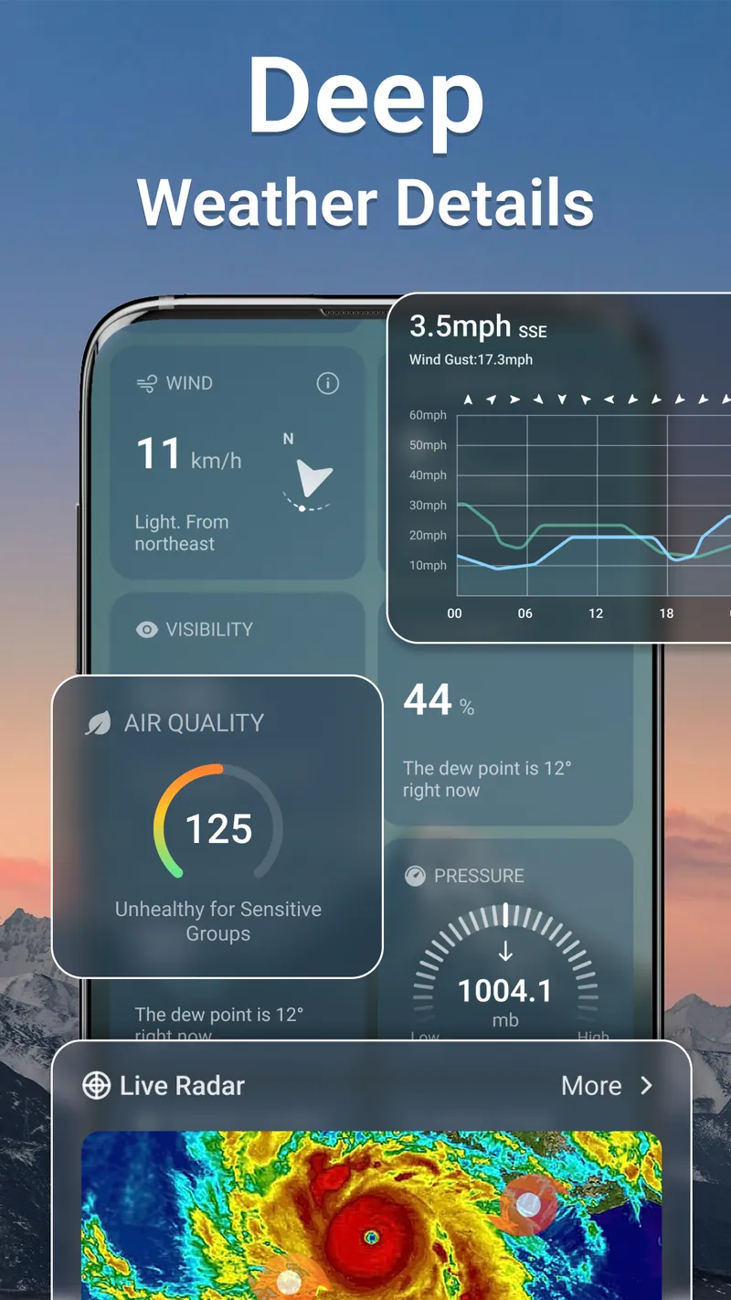 Weather Live - Forecast&Alert screenshot 3